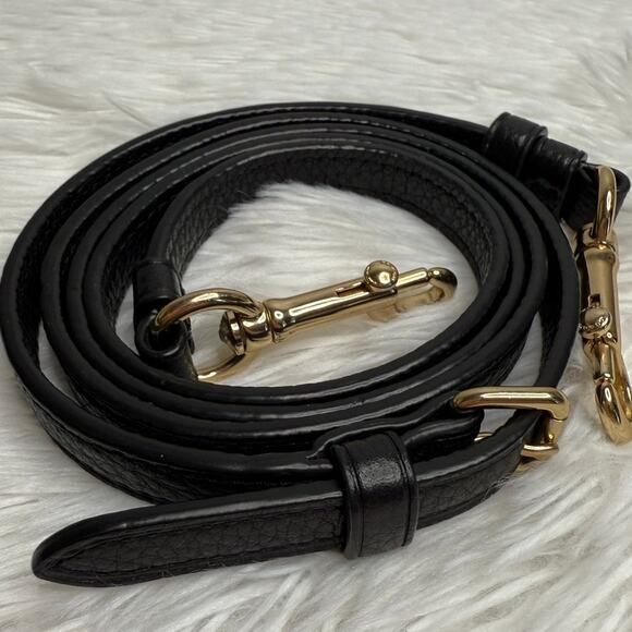 COACH Black Gold Replacement Strap - Picture 3 of 5